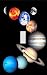 The Nine Planets Decorative Switchplate Cover