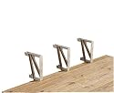 2x4basics Deck-Bench Brackets, Sand (2-Pack)