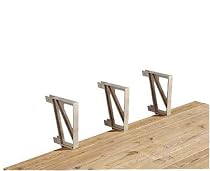 2x4basics 15319 Dekmate Deck Bench Bracket, 2-Pack, Sand