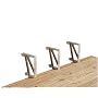 2x4basics 15319 Dekmate Deck Bench Bracket, 2-Pack, Sand