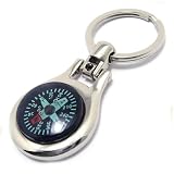 (Price piece)Aspire Practical Compass Keyring, Gift ideas by Aspire