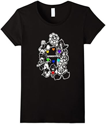 Women's Under- tale T Shirt Medium Black