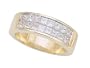 1.50 cttw Invisible Set Band LIFETIME WARRANTY