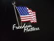 Freedom Matters American Flag-7in. x 7in. Vinyl Decal
