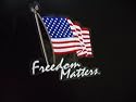 Freedom Matters American Flag-7in. x 7in. Vinyl Decal