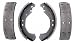 Automotive : Aimco R675 Standard Rear Drum Brake Shoe Set