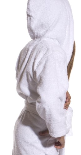 Kids Hooded Robe, Pure Cotton Terry Bathrobe