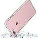 CoverON [ClearGuard Series] Clear Fit iPhone 8 Plus Case, iPhone 7 Plus Case, Hard Clear Back Cover with TPU Bumpers Slim Phone Cover for Apple iPhone 8 Plus/iPhone 7 Plus - HD Clear
