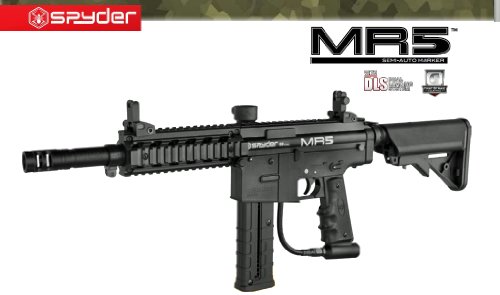 Kingman Spyder 2013 MR5 First Strike Sniper Paintball Marker Gun - Black