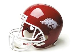 Arkansas Razorbacks Full Size Deluxe Replica NCAA Helmet by Riddell
