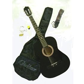 38 Acoustic Blue Guitar with Gig bag and Accessories by 