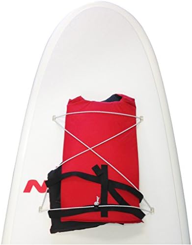 Pinnacle Water Sports SUP Deck Bungee Kit / Marine Grade Bungee with Tension Adjuster (Neon Yellow)