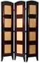 Best Family Gift for Dad- 5.5ft. Photo Screen Room Divider w/ 8" x 10" Picture Frames - 3 Panel Black