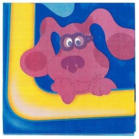 Click here to buy Party Supplies - Blue's Clues Napkins (16) by Birthday Express.