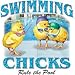 Search : Swimming Chicks Womens Scoop Neck T-Shirt