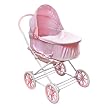 Gingham 3-In-1 Doll Pram/ Carrier/ Stroller- Pink