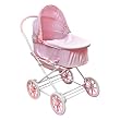 Gingham 3-In-1 Doll Pram/ Carrier/ Stroller- Pink