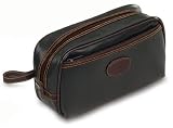 Danielle Enterprises Monaco for Him Travel Kit with Top Zip Opening and Front Pocket, Black