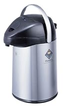 ピーコック ステンレス製 エアーポット 2.5L フラワリー MHS-250S-XF
