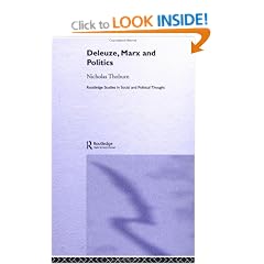 Deleuze, Marx and Politics (Routledge Studies in Social and Political Thought)