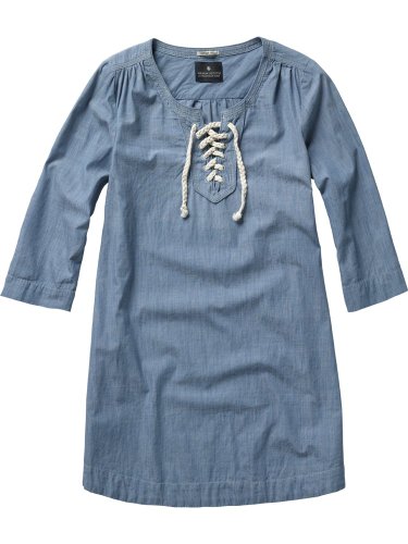 Maison Scotch Damen Kleid (knielang) 12210297749 - sailor inspired dress, Gr. 40/42 (L/XL) Preisvergleich