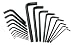 SK Hand Tools 19718A 18-Piece Fractional Hex Key Set