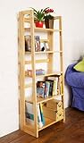 5 tier wooden folding corner shelves