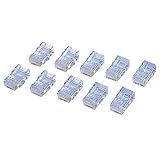 ELECOM LD-6RJ45T10 CAT6対応RJ45コネクタ(10個)
