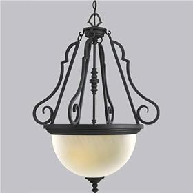 Thomasville Meeting Street Pendant in Forged Black by Progress Lighting
