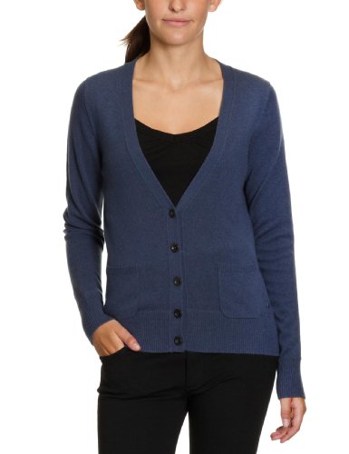 Marc O\'Polo Damen Strickjacke 107 5013 61329, Gr. 34 (XS), Blau (drake blue 892) Preisvergleich