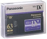 Panasonic AYDVM63PQ 63/42 Minute Professional Quality Mini-DV Digital Tape, 10 Pack.