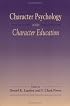 Character Psychology And Character Education