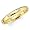 14K Yellow Gold Round-cut Diamond COMFORT-FIT Eternity Anniversary Wedding Ring Ring Bands - Comfort Fit - (0.14 CTW., G-H Color, SI1-2 Clarity) - Size 4