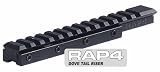 Rap4 Paintball Dove Tail Rail Mount For Tippmann A5 - Convert To Weaver