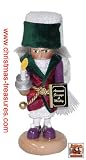 Kurt Adler Steinbach 5.5-Inch Limited Edition German Nutcracker Christmas Carol Series, Mini Scrooge in Nightclothes