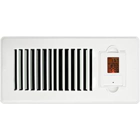 Vent-Miser 91664 Programmable Enery Saving Vent 4-by-10-Inches, White