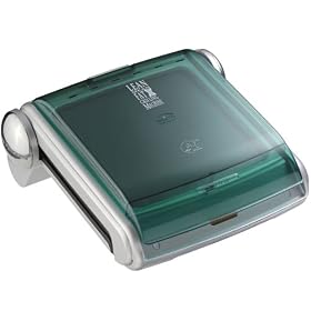 George Foreman 11913 Green Square Fat Reducing Gilling Machine