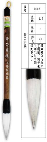 1.5x6cm Lugong Shuhun Mixed Hair Zhouhuchen Tiger Chinese Calligraphy and Painting Brush