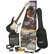 Jumpstart JS40 Electric Guitar Package Black Night
