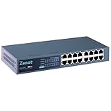 16PT 10/100BASETX N-way SWITCH11IN Rackmt METAL/MDIX/110V