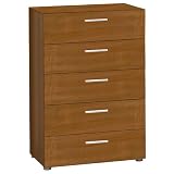 Pepe 5-Drawer Dresser - Cherry