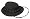 Black (Polyester/Cotton) Boonie Hat