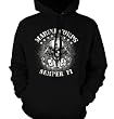 Marine Corps Semper Fi Mens Sweatshirt, Marine Skull In Helmet Pullover Hoodie