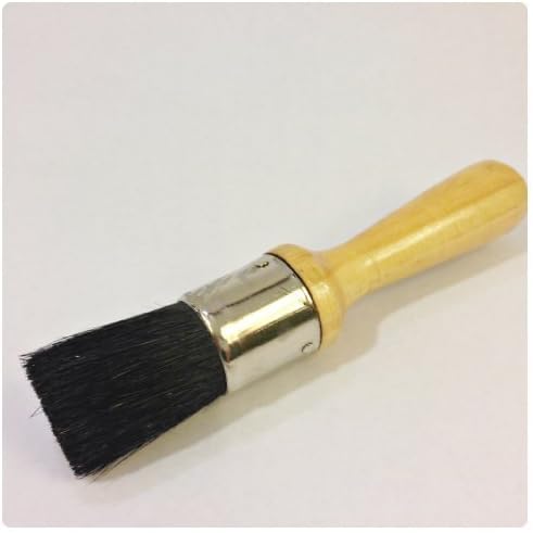 Chalk Supply Short Handle Wax Brush- Small by Chalk Supply
