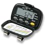 DMC-07 (Black) Seven-Day Memory Smart Pedometer with Clock, Stopwatch and Customizability