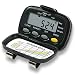 DMC-07 (Black) Seven-Day Memory Smart Pedometer with Clock, Stopwatch and Customizability