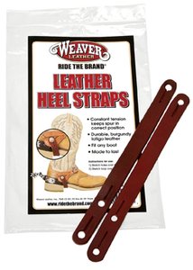 WEAVER SPUR STRAPS HEEL WESTERN WORKING HORSE TACK