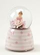 Pack of 2 Musical Ballet Dancer Ballerina Snow Globe Glitterdomes 3.5"
