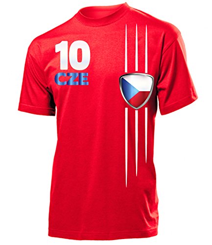 FUSSBALL – TSCHECHISCHE REPUBLIK FANSHIRT 3335(H-R) Gr. M
