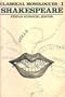 Classical Monologues :1 Shakespeare